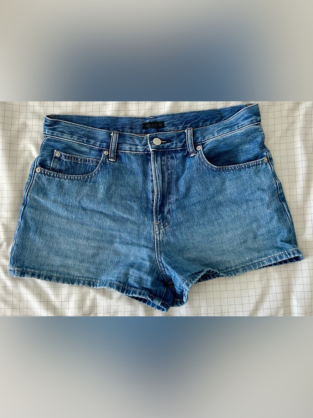 UNIQLO Women’s Denim Shorts - 29 - Medium Blue